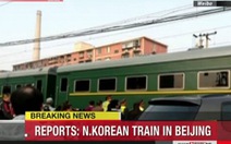 Có gì bên trong đoàn tàu Triều Tiên âm thầm đi Bắc Kinh?