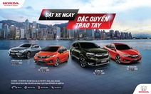 Honda Việt Nam công bố giá bán lẻ các mẫu ôtô nhập khẩu