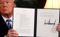 Mỹ rút khỏi thỏa thuận hạt nhân Iran: Không bất ngờ!
