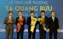 Vinh danh ba nhà khoa học đạt Giải thưởng Tạ Quang Bửu