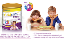 Goldcare Pedia cải thiện tình trạng biếng ăn cho trẻ