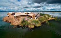 Những 'hòn đảo' tự di chuyển trong hồ Titicaca ở Peru