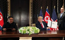 Toàn văn tuyên bố chung của ông Trump và ông Kim Jong Un