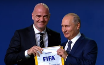 Nước Nga chào đón World Cup 2018
