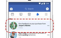 Facebook cho người dùng đánh giá quảng cáo