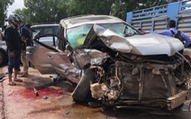Cảnh sát Campuchia kết luận vụ xe hoàng thân Ranariddh bị đụng bẹp dúm là tai nạn