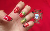 10 bộ nail cực chất cổ vũ vòng 1/8 World Cup