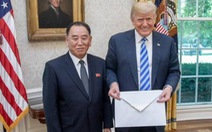 Lãnh đạo Triều Tiên gởi một bức thư lớn cho ông Trump
