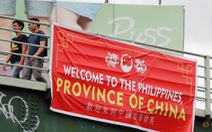 Dân Philippines giận đùng đùng vì các băngrôn 'Philippines là tỉnh của Trung Quốc'