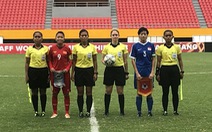 Tuyển nữ VN nhấn chìm Singapore 10-0