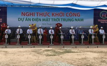 Khởi công dự án điện mặt trời lớn nhất Việt Nam