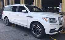 Siêu SUV Lincoln Navigator Black Label L 2018 đầu tiên 'đặt lốp' đến Việt Nam