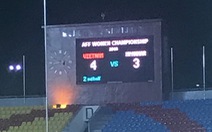 Thắng Myanmar 4-3, VN gặp U-20 Úc ở bán kết Giải bóng đá nữ Đông Nam Á 2018
