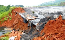 Vỡ hồ chứa bùn thải nhà máy phân bón tại Lào Cai