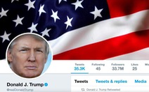 Những điều bất ngờ từ một năm Twitter của ông Trump