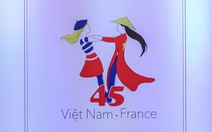 Cô bé lớp 8 giành giải nhất thiết kế biểu tượng ngoại giao Việt Nam - Pháp
