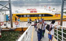 Buýt đường sông: cải thiện thêm để thu hút khách