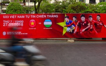 Cả Sài Gòn rạo rực đợi chung kết U23