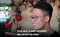 Giới trẻ hào hứng chia sẻ kỷ niệm khó đỡ với Internet