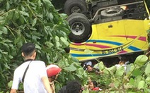 Hiện trường tai nạn xe chở sinh viên lao xuống vực đèo Hải Vân