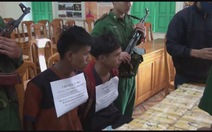 Bắt giữ hai người Lào mang 100.000 viên ma túy vào Việt Nam