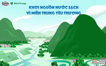 Giúp người dân miền Trung tiếp cận nguồn nước sạch