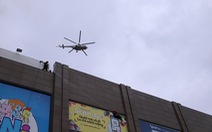 Xe chữa cháy triệu đô cùng trực thăng diễn tập cứu hộ cấp quốc gia