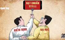 Kiểm định đại học: còn 'diễn tuồng' đạt chuẩn đến bao giờ?