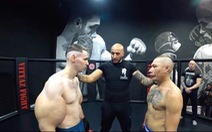 Video võ sĩ MMA bắp tay 'khổng lồ' bị blogger đánh bầm giập