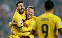 Messi tỏa sáng, Barcelona khuất phục Slavia Prague tại Champions League