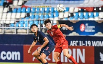 U19 Việt Nam thắng Thái Lan 2-0 ở Giải U19 nữ vô địch châu Á 2019