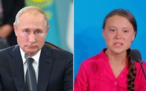 Ông Putin không thích thú với phát biểu của nhà hoạt động môi trường 16 tuổi