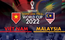 Infographic tương quan sức mạnh giữa tuyển Việt Nam và Malaysia
