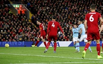 Mane và Salah lập công, Liverpool thắng Man City trên sân Anfield