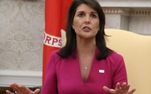 Cựu đại sứ Mỹ tại LHQ tiết lộ hai cựu quan chức Mỹ đề nghị bà 'chống Trump'
