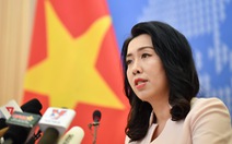Việt Nam bác phát ngôn sai trái của Trung Quốc về Trường Sa và Hoàng Sa