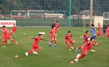 Tuyển Việt Nam luyện tập với đội hình đầy đủ trước thềm trận đấu với UAE