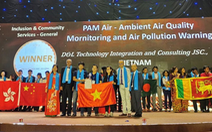 Ứng dụng theo dõi chất lượng không khí của startup Việt giành giải quốc tế
