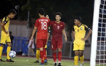 Hà Đức Chinh ghi 3 hay 4 bàn vào lưới U22 Brunei?
