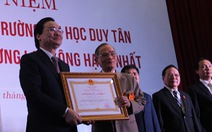 Trường đại học Duy Tân nhận Huân chương Lao động hạng Nhất