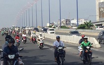 TP.HCM mở rộng làn đường dành cho xe máy trên cầu Sài Gòn