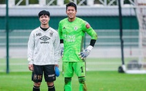 Video Công Phượng không thắng được thủ môn tuyển Thái Lan trong pha đối mặt trên đất Bỉ