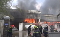 Đà Nẵng: Cháy xưởng gỗ cạnh kho gas, nhiều hộ dân phải sơ tán