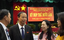 Ông Nguyễn Văn Thọ giữ chức chủ tịch UBND tỉnh Bà Rịa - Vũng Tàu
