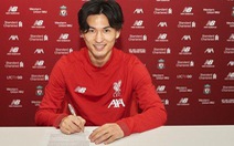 Minamino ký hợp đồng bốn năm rưỡi với Liverpool