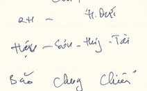 Ông Park ghi gì ở mảnh giấy khi đổi Trọng Hoàng thay Tấn Tài trước trận gặp Singapore?