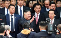 Chủ tịch Kim Jong Un rời ga Đồng Đăng tiến về Hà Nội