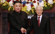 Tổng bí thư, Chủ tịch nước Nguyễn Phú Trọng hội đàm với Chủ tịch Kim Jong Un