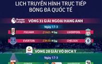 Lịch trực tiếp bóng đá châu Âu 17-3: Liverpool trở lại ngôi đầu?