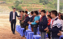 EVN tài trợ 29 tỉ đồng xây dựng lại cụm trường học tại xã Nặm Păm